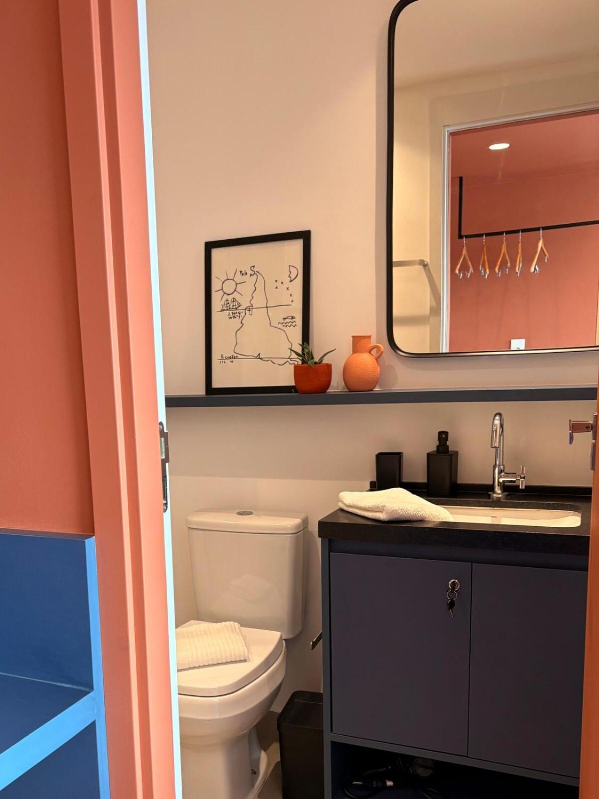 Apartamento Com Estacao De Trabalho E Vista Proximo A Faria Lima E Congonhas Сан-Паулу Екстер'єр фото
