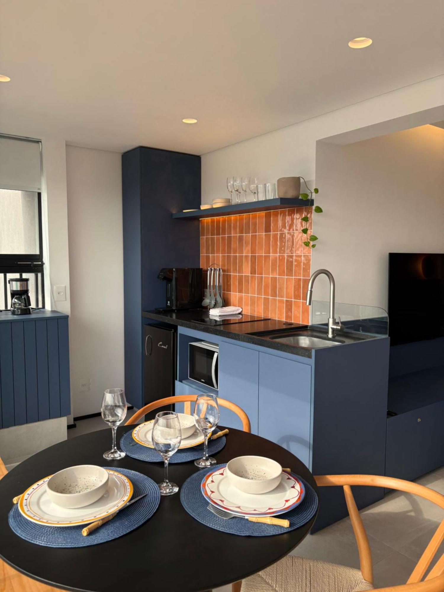 Apartamento Com Estacao De Trabalho E Vista Proximo A Faria Lima E Congonhas Сан-Паулу Екстер'єр фото